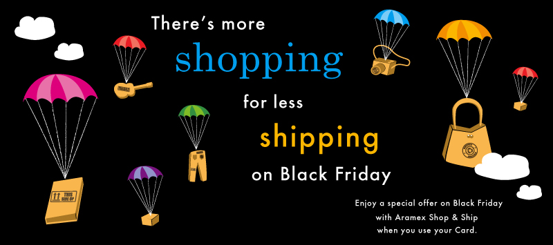 There's more shopping for less shipping on Black Friday